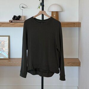 Lou & Grey Signaturesoft Sweatshirt - Green - S